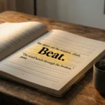 what does beat mean in a script