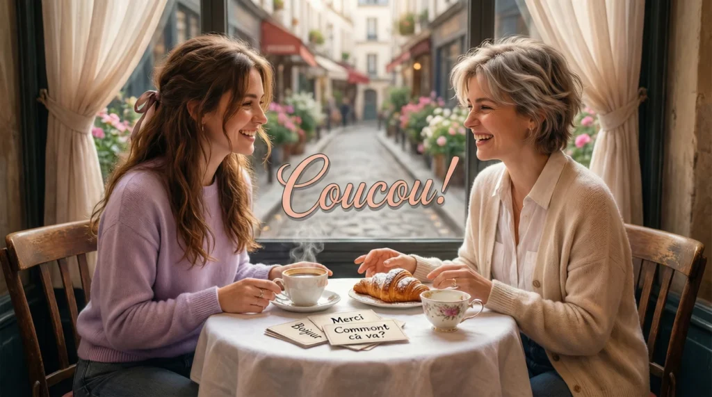 what does coucou mean in french