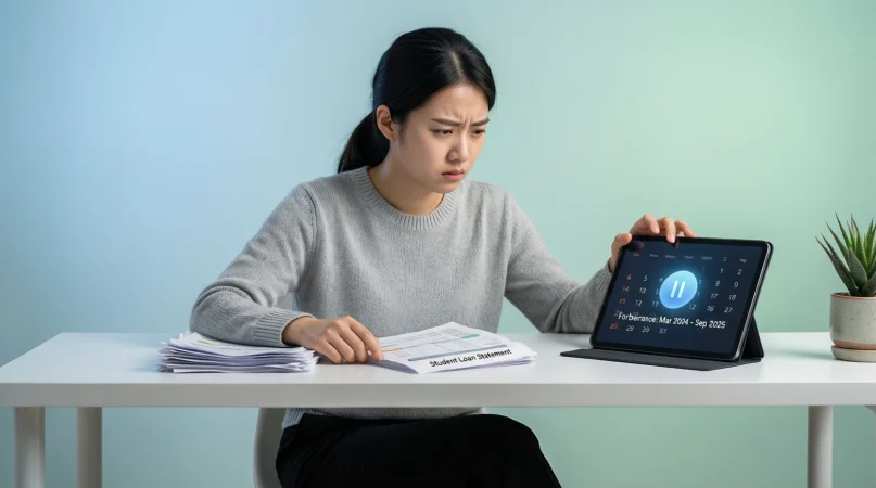 what does forbearance mean in student loans