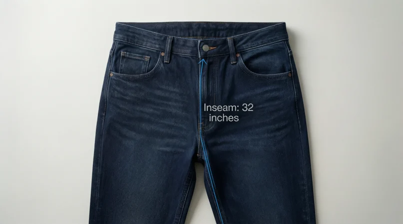 what does inseam mean in jeans