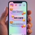 what does ion mean in text on instagram
