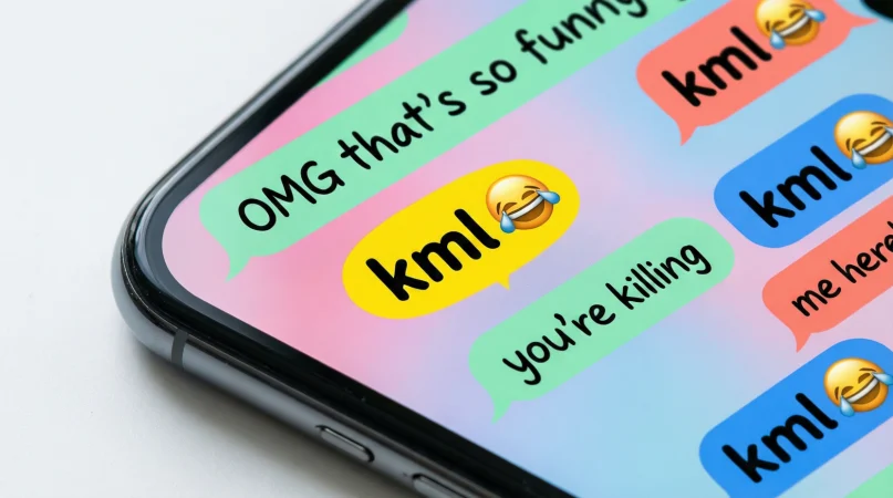 what does kml mean in text