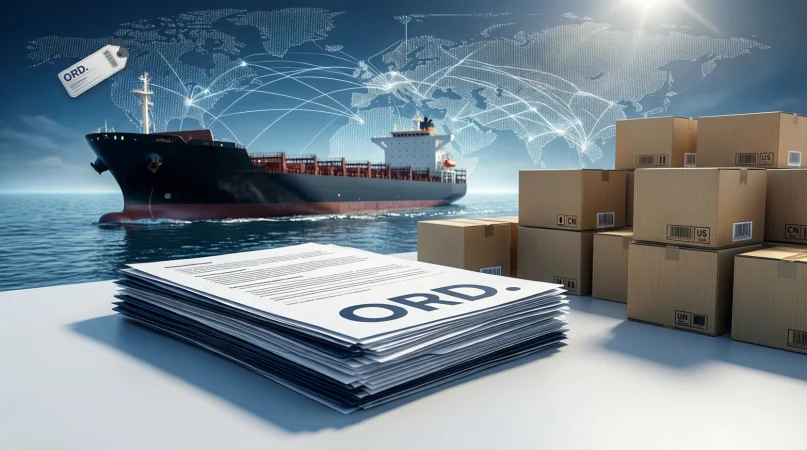 what does ord mean in shipping