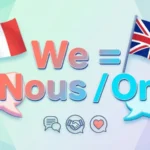what does we mean in french