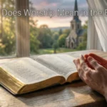 what does worship mean in the bible