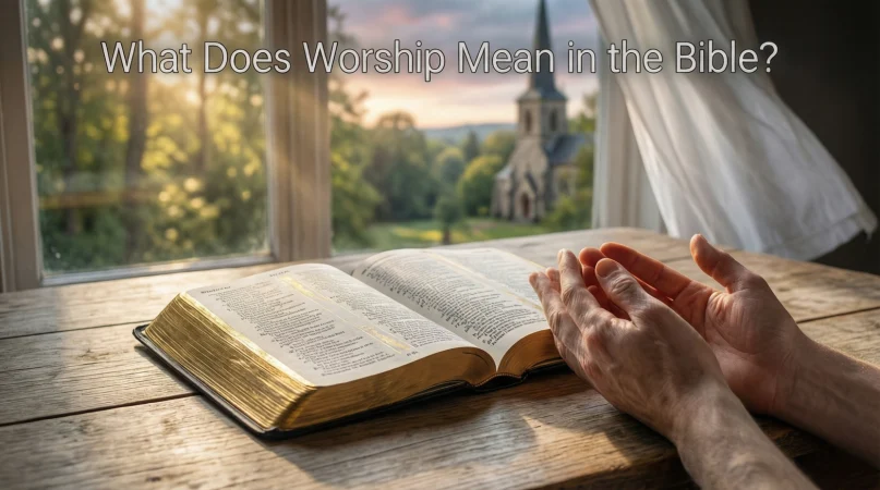 what does worship mean in the bible