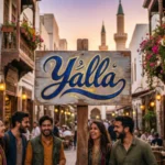 what does yalla mean in arabic