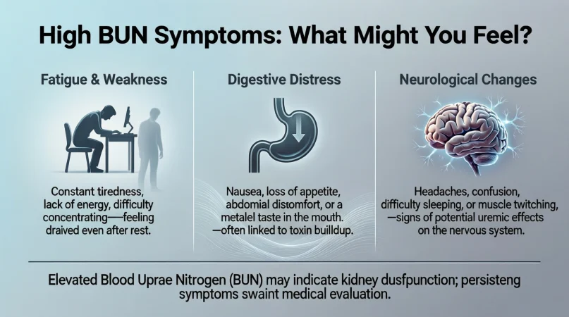 High BUN Symptoms: What Might You Feel?