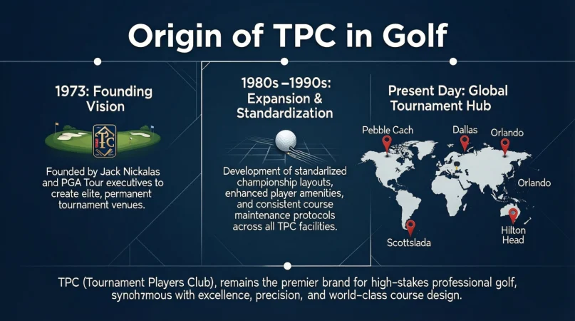 Origin of TPC in Golf