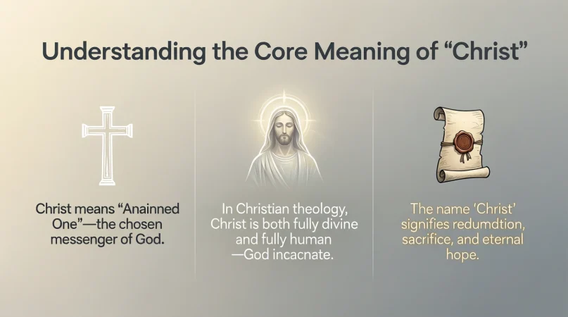 Understanding the Core Meaning of “Christ”