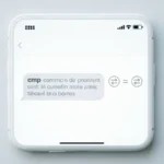 what does cmp mean in text