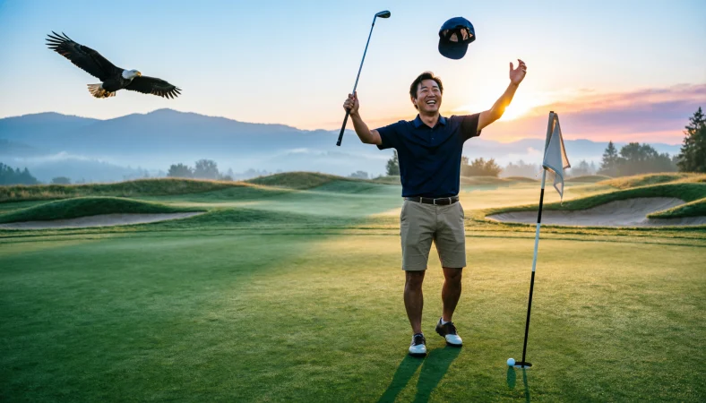 what does eagle mean in golf