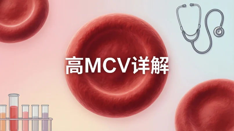 what does high mcv mean in a blood test