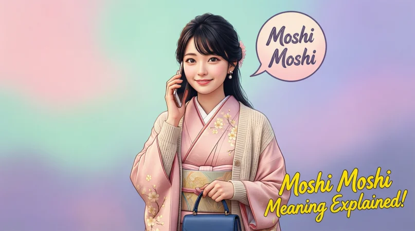 what does moshi moshi mean in japanese
