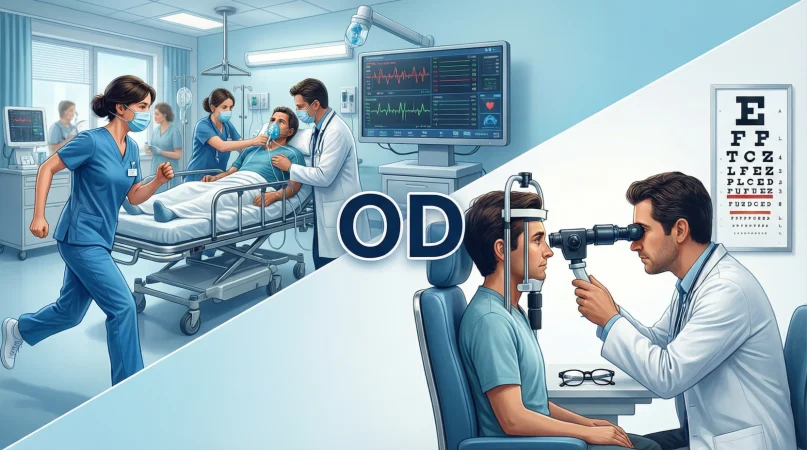 what does od mean in medical terms