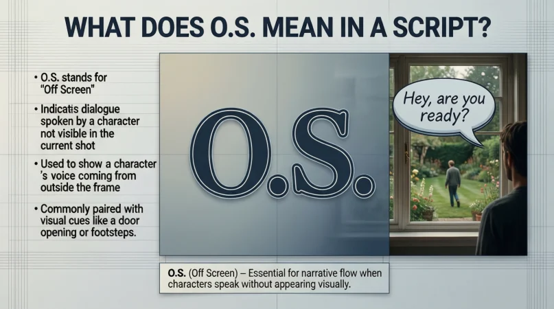 What Does O.S. Mean in a Script?
