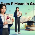 what does p mean in grades