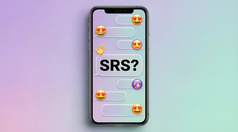 what does srs mean in text