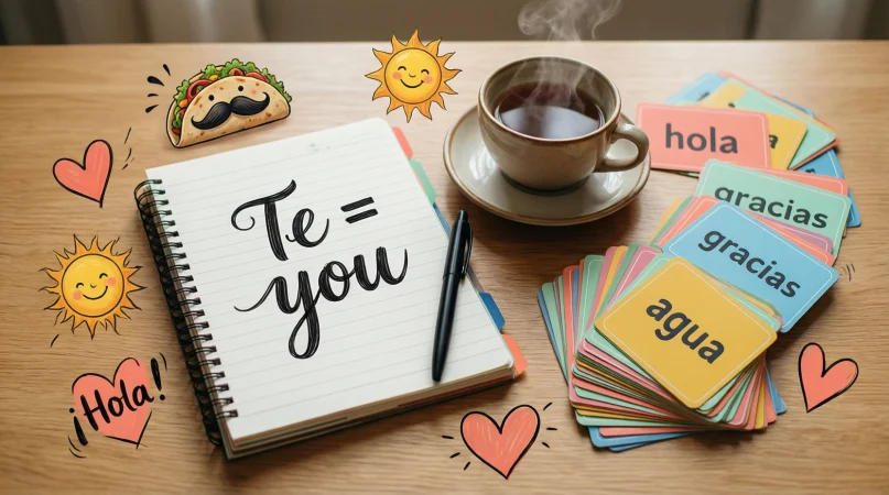 what does te mean in spanish