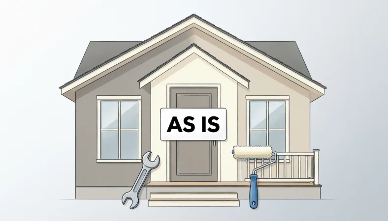 what does as is mean in real estate
