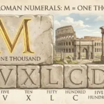 what does m mean in roman numerals