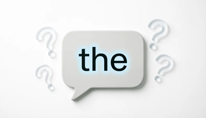 what does the mean in a text