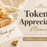 token of appreciation meaning
