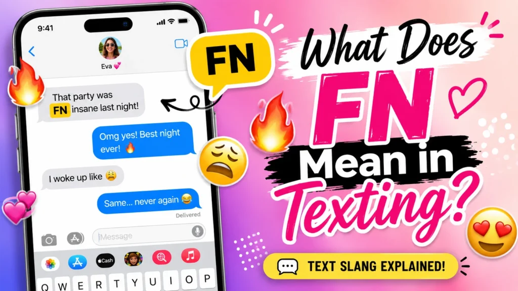 what does fn mean in texting