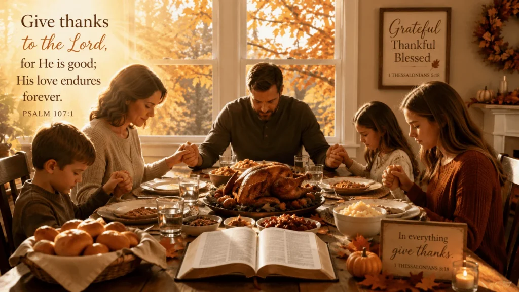 what does thanksgiving mean in the bible