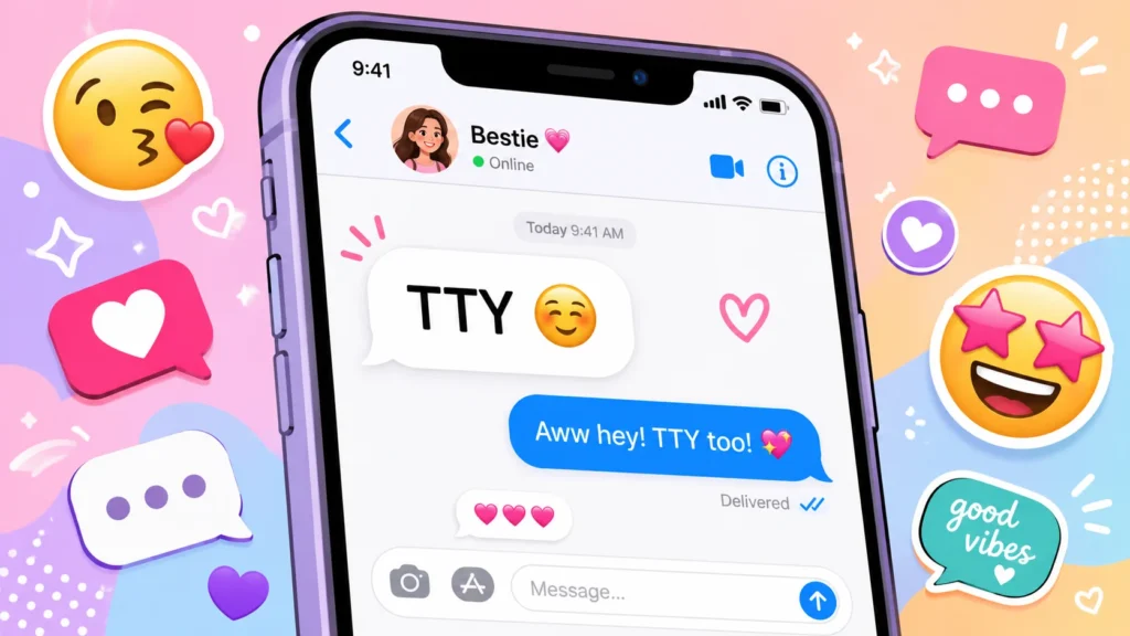 what does tty mean in texting