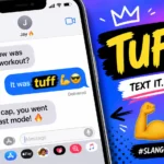 what does tuff mean in text